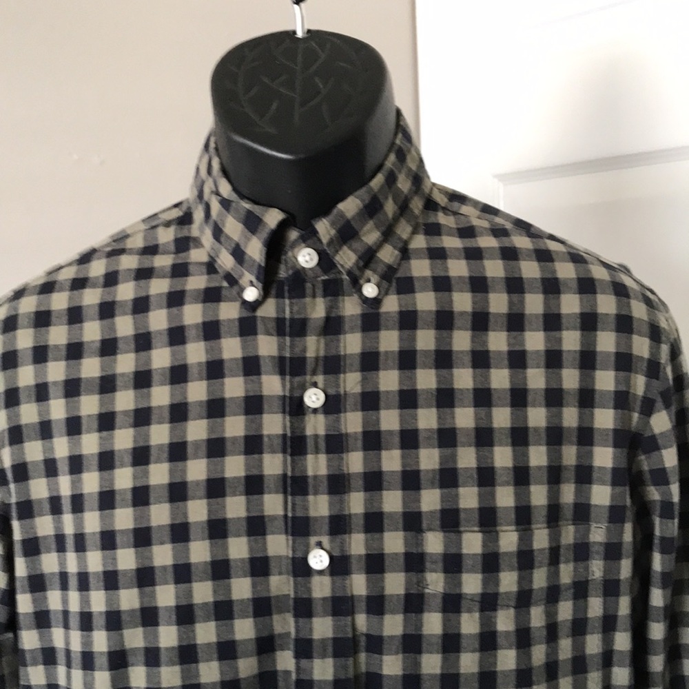 J CREW Secret Wash Shirting Classic Long Sleeves Plaid Shirt | S